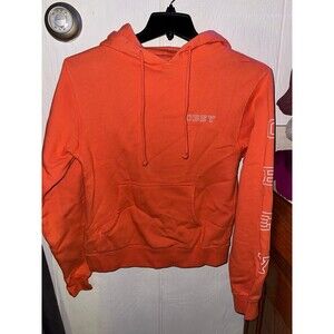 Orange obey hoodie size medium